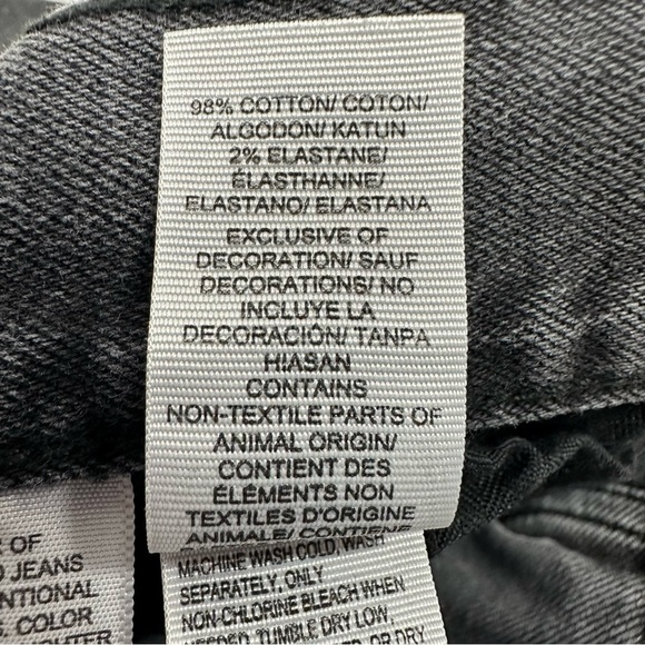 Lucky Brand 221 Original Straight Men’s size 40 x 31” Jeans Washed Black - Picture 11 of 14